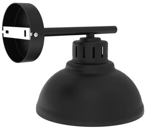Nástenná lampa SVEN 1xE27/15W/230V čierna