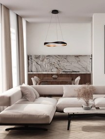 Dizajnový luster Platinum 60