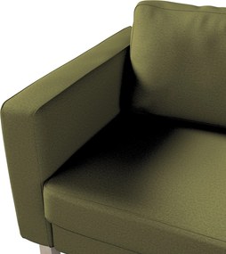 Poťah na sedačku Karlstad (nerozkladací, 3-miestny, krátky) farba produktu zelená látka zapletaná