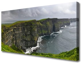 Obraz Canvas Záliv skaly voda krajina 100x50 cm