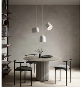 Nordlux - Závesný luster ANGLE na lankách 1xE27/25W/230V biely