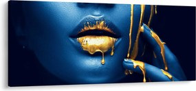 Obraz ľudskej tváre (120x50 cm)