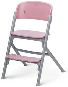 KINDERKRAFT SELECT - Detská jedálenská stolička 3v1 LIVY Premium Aster pink