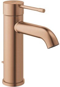 GROHE Essence páková umývadlová batéria s odtokovou súpravou s tiahlom, výška výtoku 102 mm, kartáčovaný Warm Sunset, 23589DL1