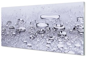 Obraz plexi Vodné kvapky makro 100x50 cm