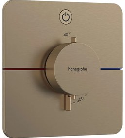 HANSGROHE ShowerSelect Comfort Q termostat pod omietku pre 1 spotrebič, kartáčovaný bronz, 15581140