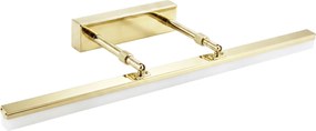 Toolight Toolight, LED nástenné svietidlo, 60cm, 9W, 4000K, 1000lm, APP1873-1W, Zlatá, OSW-66028