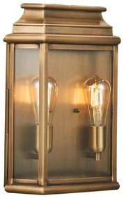 Elstead ST-MARTINS-L-BR -Vonkajšie svietidlo ST MARTINS 2xE27/60W/230V IP44 medená