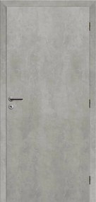 Solodoor Interiérové dvere 80 P, 850 × 1 985 mm, fólia, pravé, betón, plné