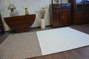 Koberec SIZAL FLAT 48722/608 Dvojfarebný - krém/hnedý