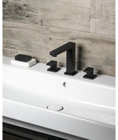 Sapho - Umývadlová batéria 3-otvorová TURSI matná čierna