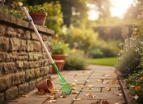 Garden Line HRABLICE NA LÍSTIE 70 x 24 CM „LITTLE GARDENER“ – ZELENÉ