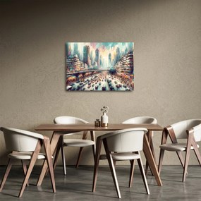 Obraz - Život veľkomesta (70x50 cm)