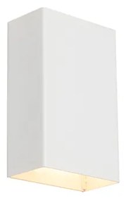 Moderná nástenná lampa biela - Otan S
