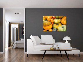 Obraz - Jesenná tekvica (90x60 cm)