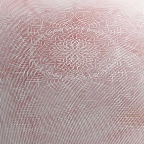Obraz - Ružová mandala (120x50 cm)