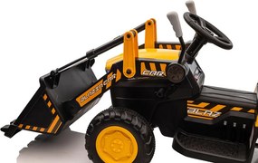 LEAN CARS Nabíjací traktor s lyžicou BW-X002A Žltý