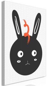 Artgeist Obraz - Rabbit Sees Everything (1 Part) Vertical Veľkosť: 80x120, Verzia: Premium Print