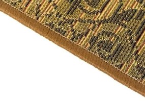 Oriental Weavers, Kusový koberec Zoya 128 N – na von aj na doma, 200x285, žltá, chodba / predsieň