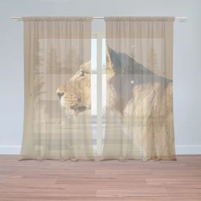 Sablio Záclony Levica 2: 2ks 150x250cm