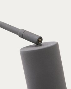 Čierna kovová stolová lampa (výška 49 cm) Manie – Kave Home