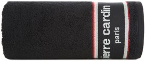 BAVLNENÝ UTERÁK PIERRE CARDIN KARL 70X140 CM ČIERNA