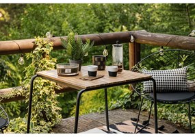 Súprava 2 černých záhradných stoličiek Bonami Selection Coco