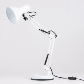 Brilagi - Stolná lampa ROMERO 1xE27/60W/230V biela
