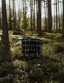 Storefactory Bavlnený obrus Green Checkered 250 x 140 cm
