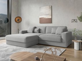 XXXLutz ROHOVÁ SEDAČKA, textil, sivá Sit & More - Sedačky - 000144027413