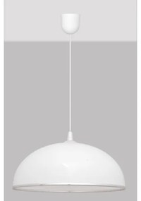 Luster na lanku CIRCLE 1xE27/15W/230V biela