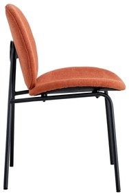 Jedálenské stoličky v súprave 2 ks v tehlovej farbe Cori – Marckeric