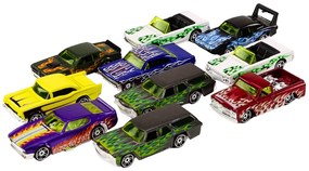 LEAN TOYS Sada kovových autíčok 1:64 - 10 kusov