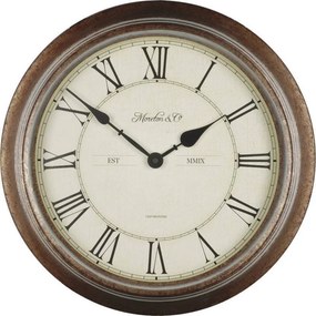 Nástenné exteriérové hodiny Retro, 36 cm