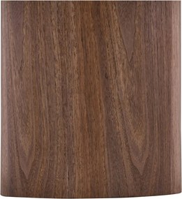 Okrúhly konferenčný stolík s keramickou doskou v tmavo prírodnej farbe ø 60 cm Noli – House Nordic