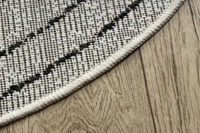 Koberec ORGANIC 2743 krémový / čierny / naturálny