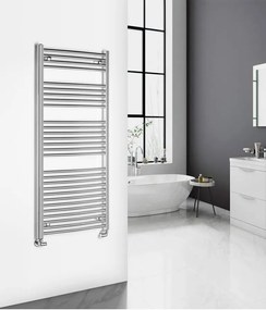 Aqualine Aqualine, ALYA vykurovacie teleso oblé 600x1420mm, chróm, LLC204