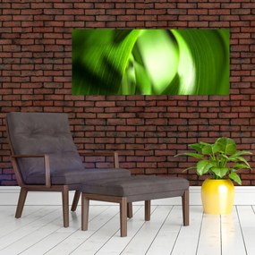 Obraz - Steblo trávy (120x50 cm)