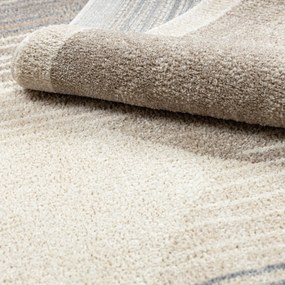 Dywany Łuszczów, Kusový koberec Fusion 0815 cream/beige, 160x220, béžová, kancelária