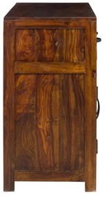furniture-nabytek.cz - Masívny príborník Palison z palisandru, lakovaný, hnedý – 140×42×80 cm