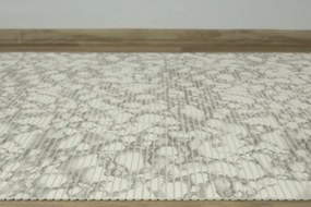 Kúpelňová penová rohož Softy-tex 911 Mramor,  krémová