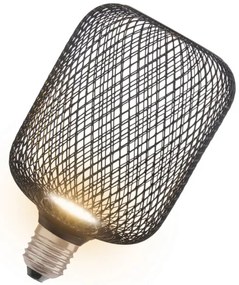 LED Žiarovka DECOR FLAT E27/3,5W/230V 2700K čierna - Osram