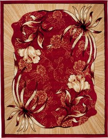 TA Koberec 4491A ČERVENÝ ATLAS PP Rozmer: 160x220 cm