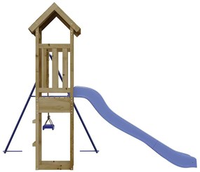 Vonkajšia súprava na hranie impregnovaná borovica