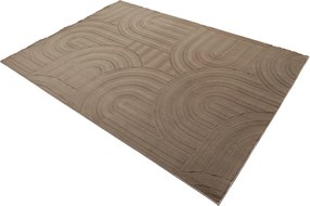 Obsession, Kusový koberec Interstellar 501 Taupe, 160x230, hnedá, obývacia izba