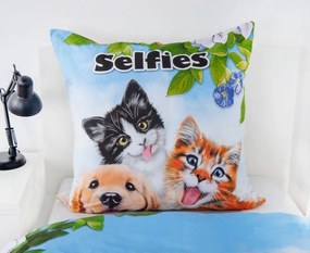 Herding Obliečky Selfie Pets 140x200/70x90cm