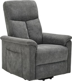 XXXLutz RELAXAČNÉ KRESLO, textil, sivá Cantus - Kreslá - 000454003101