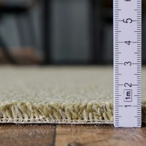 Condor Carpets, Metrážny koberec Prestige 445, na mieru, šíře 4m, zelená, ab (mriežka), detská izba