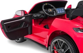 Elektrické autíčko Porsche 911 GT3 STRONG MP4 červené