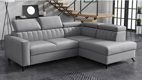 Rohová sedačka Laviosuna 2RRLXP (sivá) (s úl. priestorom) (p)
